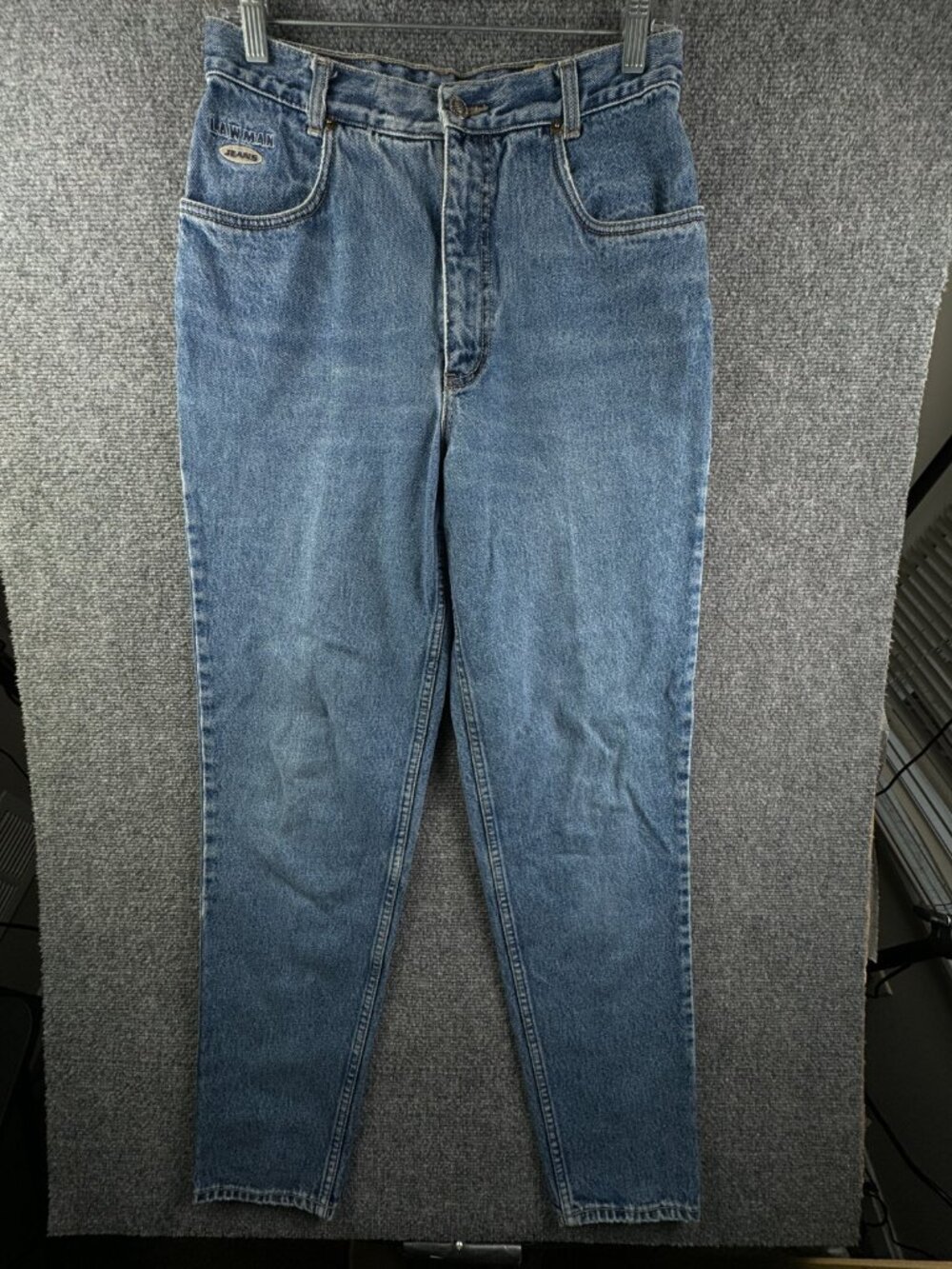 Lawman Jeans Women Size 11 Western Denim Pants All Cotton Medium Wash